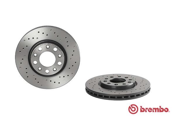 BREMBO Тормозной диск 09.A721.1X