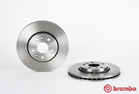 BREMBO Тормозной диск 09.A727.20