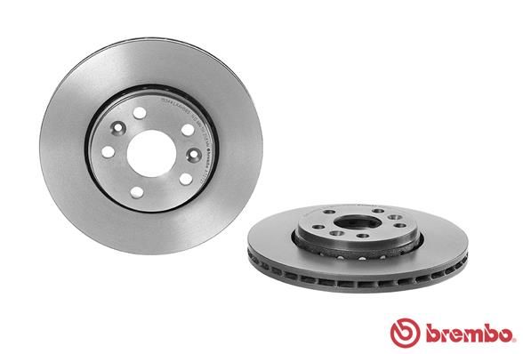 BREMBO Тормозной диск 09.A727.21