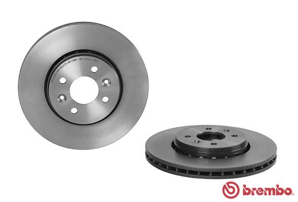 BREMBO Тормозной диск 09.A727.31