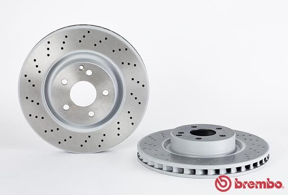BREMBO Тормозной диск 09.A732.11