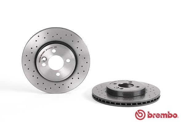 BREMBO Тормозной диск 09.A761.1X