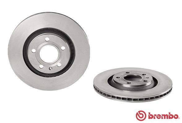 BREMBO Тормозной диск 09.A814.10