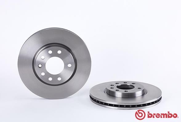 BREMBO Тормозной диск 09.A861.14