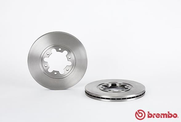 BREMBO Bremžu diski 09.A862.10