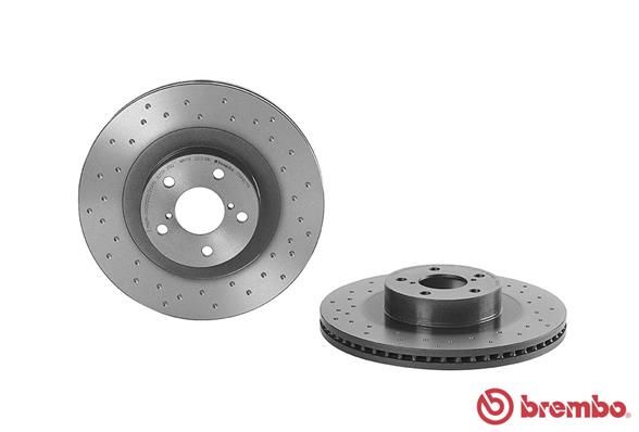 BREMBO Тормозной диск 09.A921.1X
