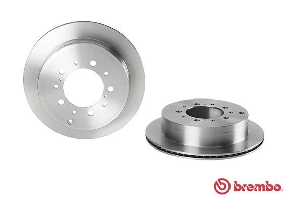 BREMBO Bremžu diski 09.A967.10