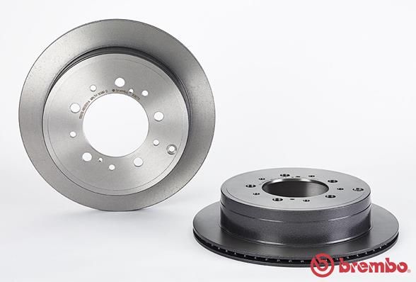 BREMBO Bremžu diski 09.A967.11