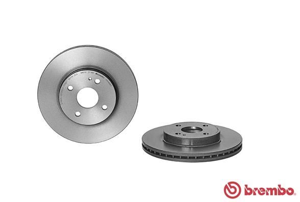BREMBO Тормозной диск 09.A968.11