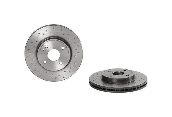 BREMBO Тормозной диск 09.A968.1X