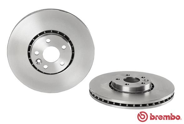 BREMBO Тормозной диск 09.B025.10