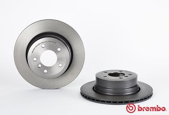 BREMBO Bremžu diski 09.B313.11