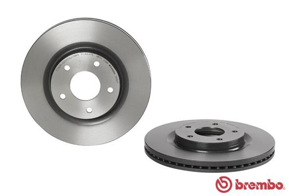 BREMBO Bremžu diski 09.B596.11