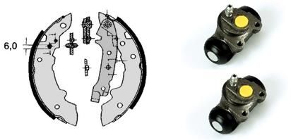 BREMBO Bremžu loku komplekts H 61 025