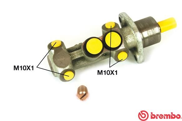 BREMBO Galvenais bremžu cilindrs M 23 057