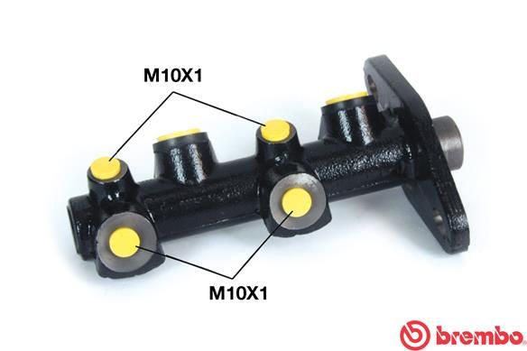 BREMBO Главный тормозной цилиндр M 24 044