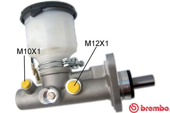 BREMBO Galvenais bremžu cilindrs M 52 011