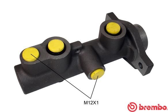 BREMBO Galvenais bremžu cilindrs M 56 032