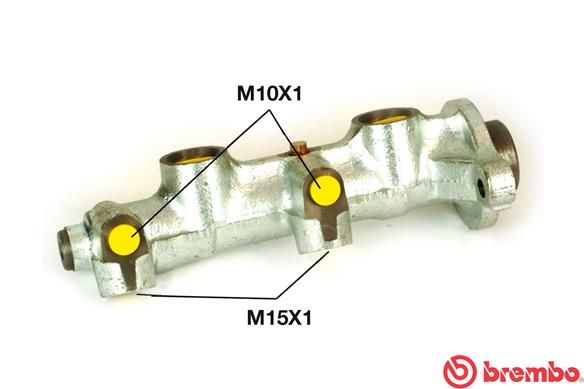 BREMBO Galvenais bremžu cilindrs M 59 046