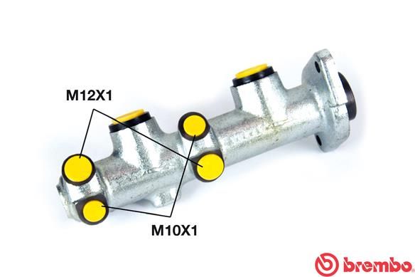 BREMBO Galvenais bremžu cilindrs M 61 026