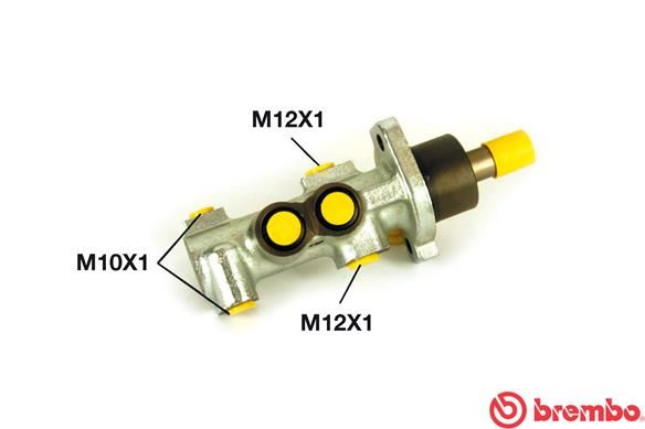 BREMBO Главный тормозной цилиндр M 61 038