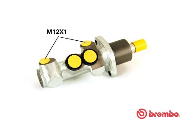 BREMBO Главный тормозной цилиндр M 61 059