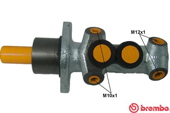 BREMBO Galvenais bremžu cilindrs M 68 012