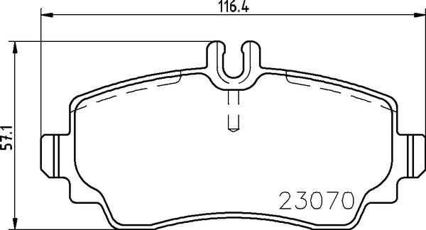 BREMBO Комплект тормозных колодок, дисковый тормоз P 50 047