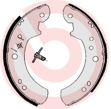 BREMBO Комплект тормозных колодок S 24 513