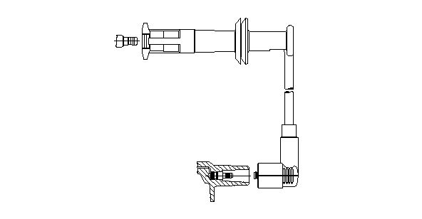 BREMI Augstsprieguma vads 173/62