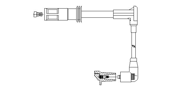 BREMI Augstsprieguma vads 212/14