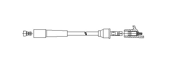 BREMI Провод зажигания 310/60