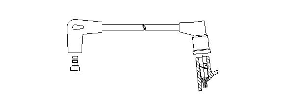 BREMI Провод зажигания 312/40