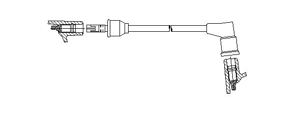 BREMI Провод зажигания 314/30