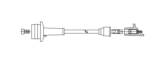 BREMI Провод зажигания 317/30