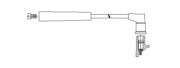 BREMI Провод зажигания 326/65