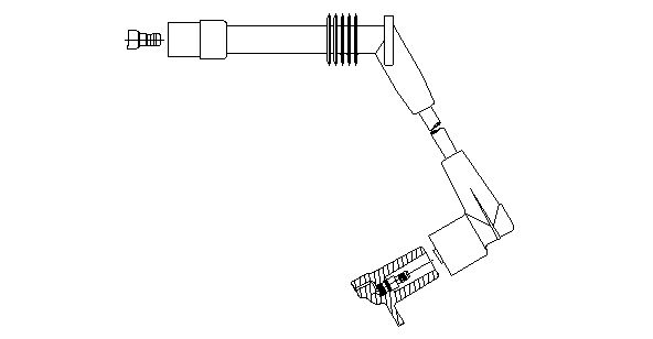 BREMI Augstsprieguma vads 379/43