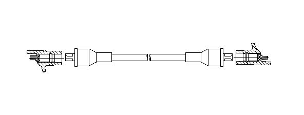 BREMI Augstsprieguma vads 657/50