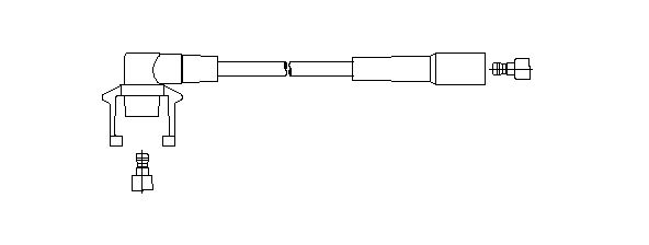 BREMI Augstsprieguma vads 675/90