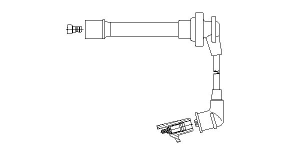 BREMI Augstsprieguma vads 718/65