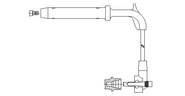 BREMI Augstsprieguma vads 818/50