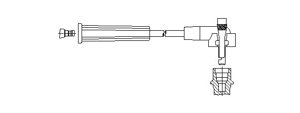 BREMI Провод зажигания 860/75