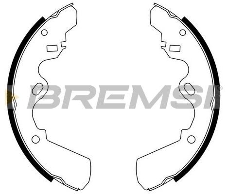 BREMSI Комплект тормозных колодок GF0056