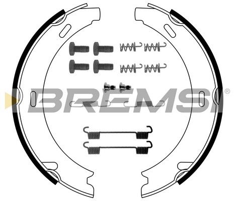 BREMSI Bremžu loku kompl., Stāvbremze GF0302-1