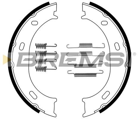 BREMSI Комплект тормозных колодок, стояночная тормозная с GF0306-1