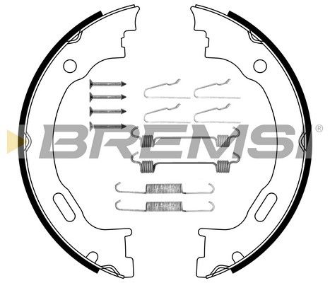 BREMSI Bremžu loku kompl., Stāvbremze GF0310-1