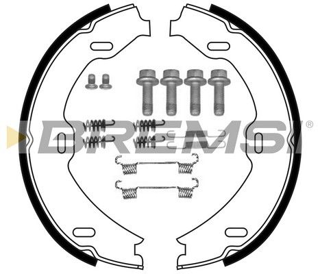 BREMSI Комплект тормозных колодок, стояночная тормозная с GF0311-1