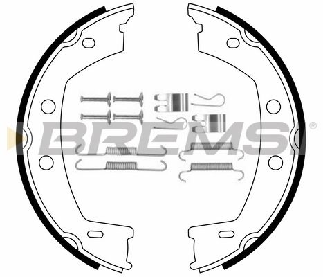 BREMSI Bremžu loku kompl., Stāvbremze GF0442-1