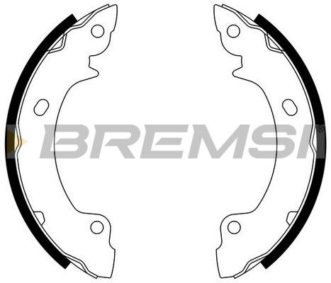 BREMSI Комплект тормозных колодок GF0731