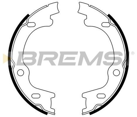 BREMSI Комплект тормозных колодок, стояночная тормозная с GF0785
